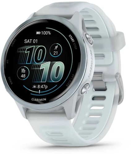 Zegarek sportowy Garmin Forerunner 570 Biało-niebieski