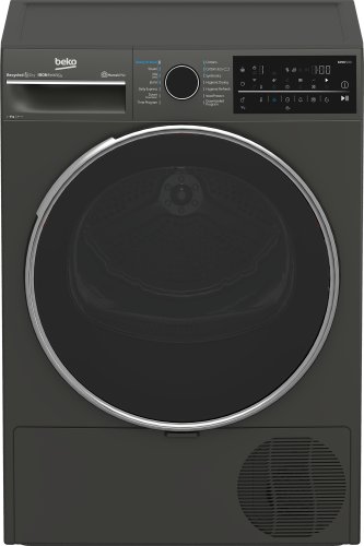 Suszarka do ubrań Beko BEKO Dryer Machine | B5T89243M | Energy efficiency class C | Front loading | 9 kg | Heat pump | Digital | Depth 67 cm | Steam function | Black