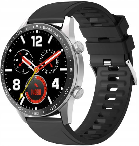 Smartwatch Gravity GT10-7 Srebrny