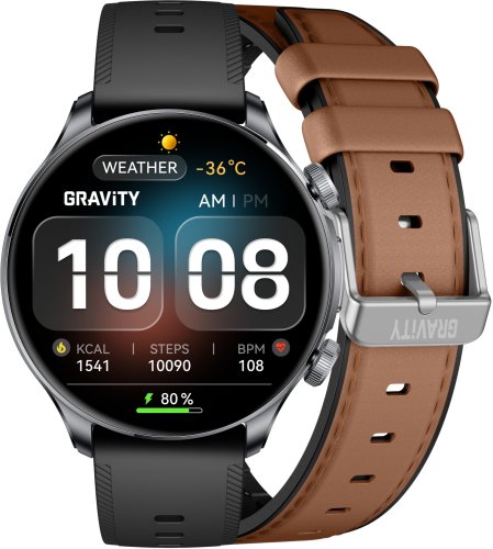 Smartwatch Gravity GT35-1 Czarny