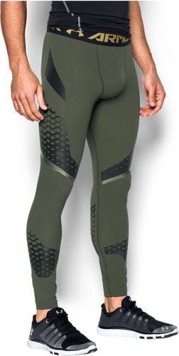 Under Armour Spodnie męskie Zone Compression Leggings Downtown Green r. M (1257474907)