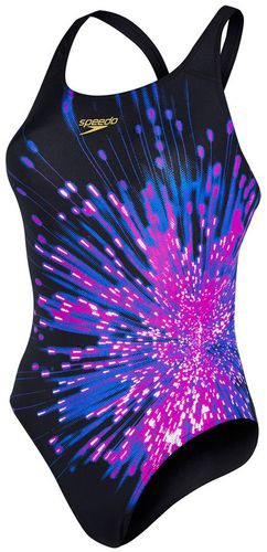 Speedo Kostium kąpielowy Citrusburst Placement Powerback czarny r. 186 cm (06187B031)
