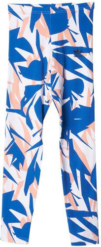 Adidas Spodnie dziecięce Originals Good Vibrations Leggings J biało-niebieskie r. 140 cm (S14451)