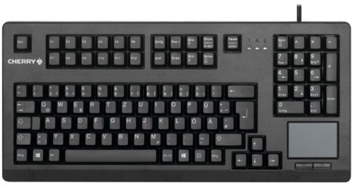 Klawiatura Cherry CHERRY TouchBoard G80-11900 Black USB ES klawiatura Uniwersalne Czarny