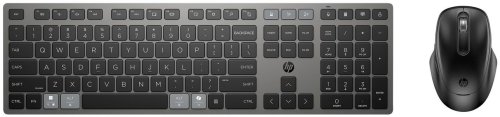 Klawiatura + mysz HP HP 720 MULTI RCHRGBL WLS KB MS klawiatura Dołączona myszka Dom USB + Bluetooth Czarny