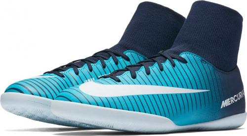 Nike Buty piłkarskie JR Mercurialx Victory 6 DF IC niebiesko-granatowe r. 32 (903599 404)