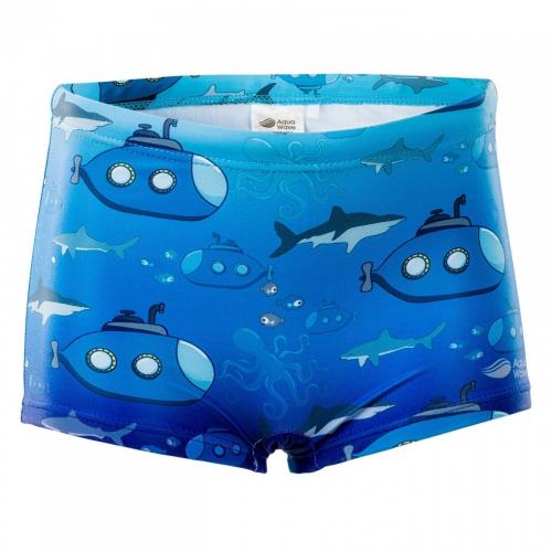 AQUAWAVE Kąpielówki juniorskie Submarine Kids Aquasplash Gradient/ Submarine Print r. 98