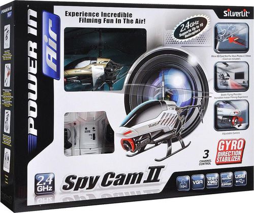 Dumel Helikopter modele RC SPY CAM II (3-kanałowy z żyroskopem) nowość S 84601 4891813846017 - S 84601