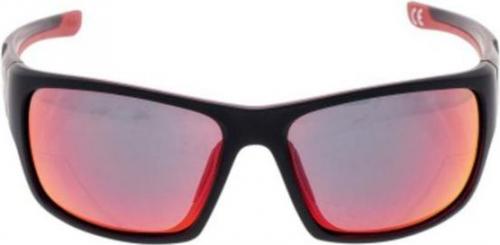 Hi-tec Okulary przeciwsłoneczne Tofany black/cabernet/tomato r. one size (HT-472-1)