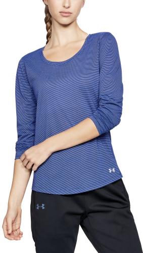 Under Armour Bluza damska Threadborne Streaker Long Sl fioletowa r. M (1271534-574)