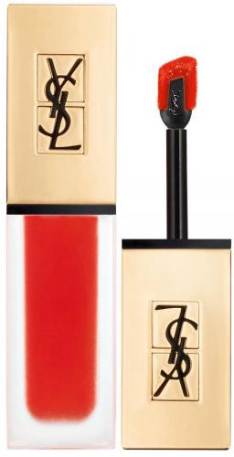YVES SAINT LAURENT Tatouage Couture Lip Matte Stain matowa pomadka w plynie 13 True Orange 6ml