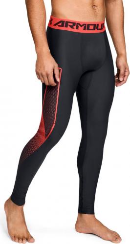 Under Armour Legginsy męskie HG Armour Legging Graphic czarne r. S (1320202-016)