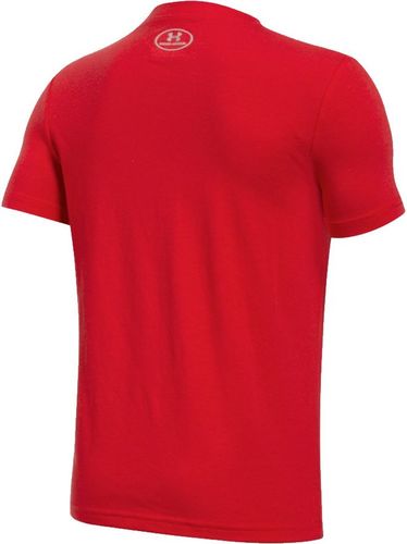 Under Armour Koszulka dziecięca Boys Two Tone Logo SS T czerwona r. S (128-137cm) (1298292 600)