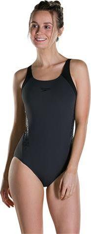 Speedo strój kąpielowy Boom Splice Muscleback granatowo-purpurowy r. 42 (8108219512)