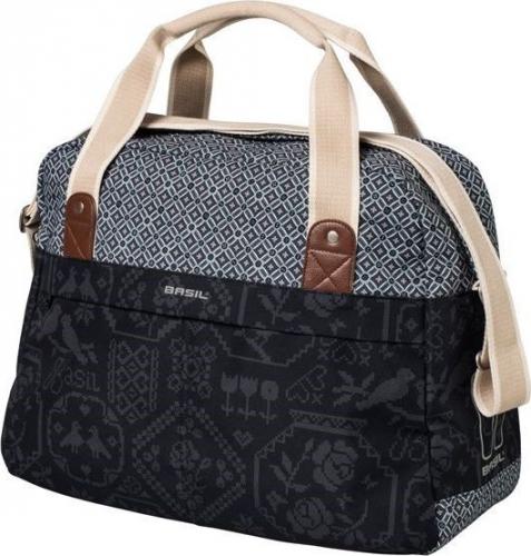 BASIL Sakwa miejska pojedyncza BOHEME CARRY ALL BAG 18L, mocowanie na haki charcoal