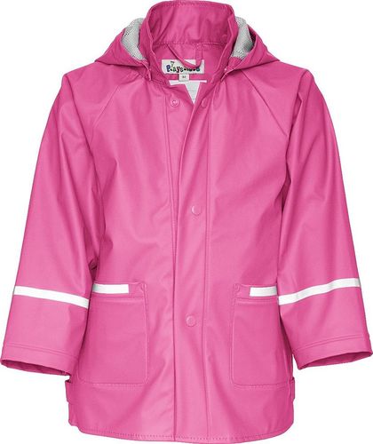 Playshoes Płaszczyk Playshoes - Różowy Poliestrowy Płaszczyk Dziecięcy - 408638 18 116