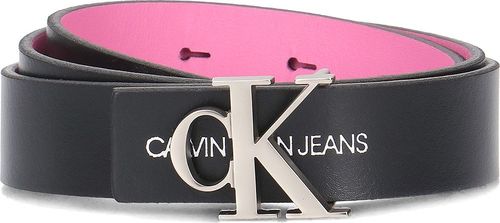 Calvin Klein Calvin Klein Jeans 2.5cm Skinny Rev. Monogram - Pasek Damski - K60K605297 910 85