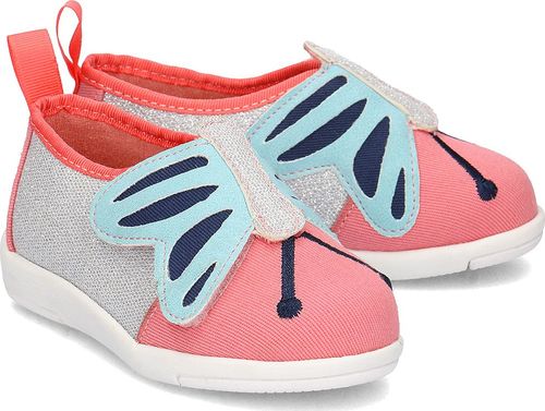 EMU Australia Emu Australia Butterfly - Półbuty Dziecięce - K11472 PINK WATERMELON 25