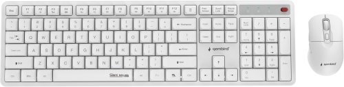 Klawiatura + mysz Gembird Silent Key Pro Business