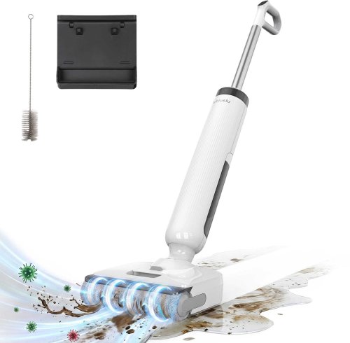 Odkurzacz pionowy Lubluelu Odkurzacz T9 Wet & Dry Vacuum with 180° Lay-Flat Reach White
