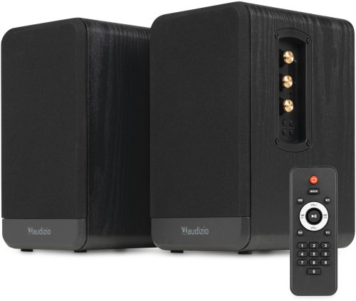 Kolumna Audizio aktywny zestaw głośników półkowych 80 W BT czarny BS10 one size