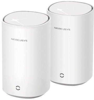 Router Mercusys MERCUSYS Halo E27BE(2-pack) WiFi7 Mesh (BE3600,2,4GHz/5GHz,1x2,5GbELAN/WAN,2xGbELAN/WAN)