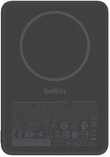 Powerbank Belkin BoostCharge Slim 10000 mAh Czarny