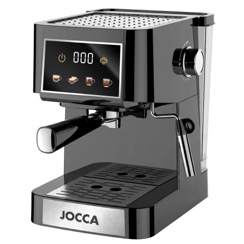 Ekspres ciśnieniowy Jocca Kolbowy do Kawy 20 Bar 950W Cold Brew Spieniacz Czarny