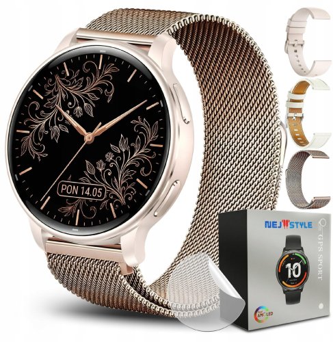 Smartwatch GepardWatches NejtStyle Y25 GPS AMOLED wielokolorowy