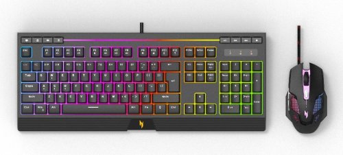 Klawiatura + mysz Acer Nitro Combo Set - Wired keyboard and mouse, NAK200, USI layout (Retail Pack) |