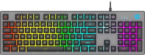 Klawiatura HP K500Y/F USB Membrane Gaming Keyboard RGB / ENG (6948391226996)