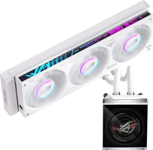 Chłodzenie wodne Asus ROG STRIX SLC IV 360 ARGB LCD white