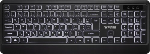 Klawiatura Yenkee YENKEE Klawiatura Podświetlana cicha USB z /