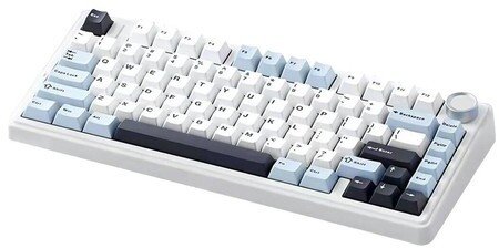Klawiatura Candy Aula F99 PRO (Biała) - Silent Cotton Switches