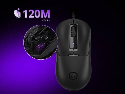 Mysz Lorgar Gaming wired mouse, Pixart 3311 sensor, MCU: Hetai 571