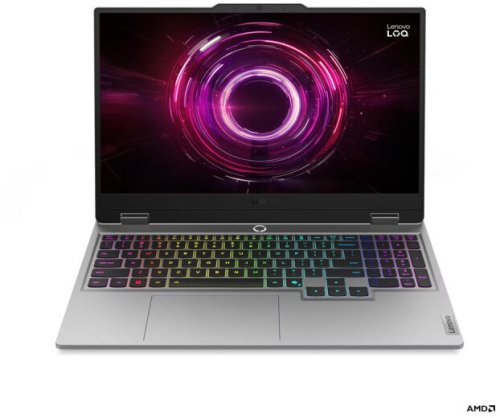Lenovo - LOQ 15AHP10 | Luna Grey | 15.6 " | IPS | FHD | 1920 x 1080 pixels | Anti-glare | AMD Ryzen 7 | 250 | 16 GB | SODIMM DDR5 | Solid-state drive capacity 1000 GB | NVIDIA GeForce RTX 5060 | GDDR7 | 8 GB | Windows 11 Home | 802.11ax | Bluetooth