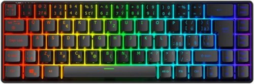 Klawiatura A4Tech C-TECH Mechaniczna klawiatura gamingowa Renegade (GKB-18), przełączniki magnetyczne, 68 klawiszy, USB, RGB podświetlenie