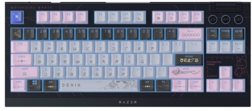 Klawiatura Razer | BlackWidow V4 Tenkeyless HyperSpeed | Gaming Keyboard | Wireless | US | Orange Switch | Wuthering Waves Edition