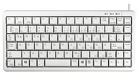 Klawiatura Cherry Compact keyboard, Combo (USB + PS/2), PL klawiatura USB + PS/2 QWERTY Szary