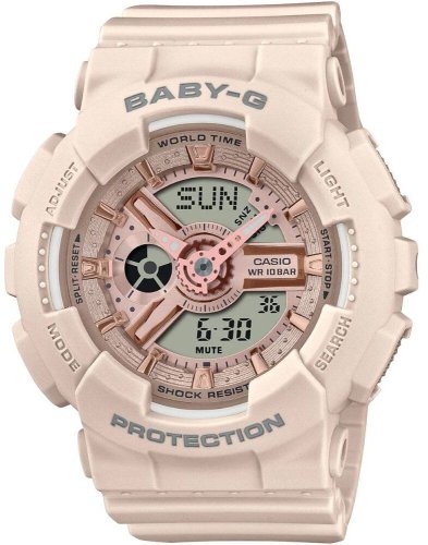 Zegarek sportowy Casio Baby-G BA-110XCP-4A Zegarek damski 46 mm