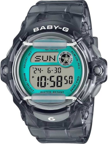 Zegarek sportowy Casio Damski cyfrowy 46 mm Baby-G