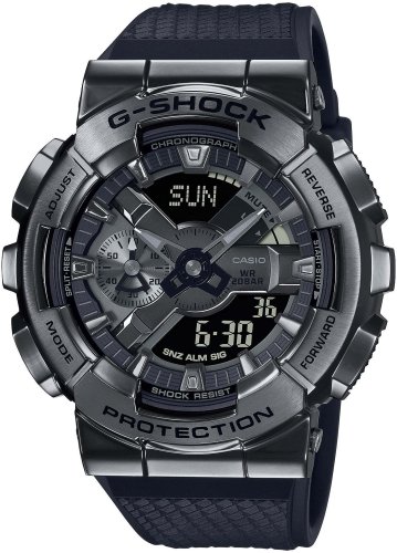 Zegarek sportowy Casio G-Shock Zegarek męski analogowo-cyfrowy 52 mm