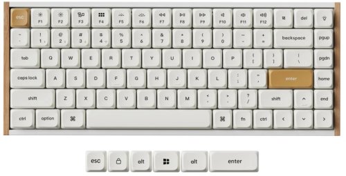 Klawiatura Keychron K3 HE Ultra-Fast Lime Magnetic Switch