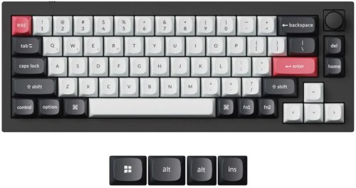 Klawiatura Keychron Q2 HE QMK Gateron Double-Rail Magnetic Nebula
