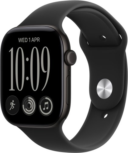 Smartwatch Apple Watch Series 12 Cellular 46mm Black/Black Band M/L