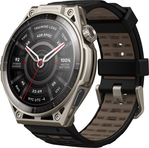Smartwatch Amazfit Balance Ultra 3.81 cm (1.5") AMOLED 51 mm Digital 480 x 480 pixels Touchscreen Titanium Wi-Fi GPS (satellite)