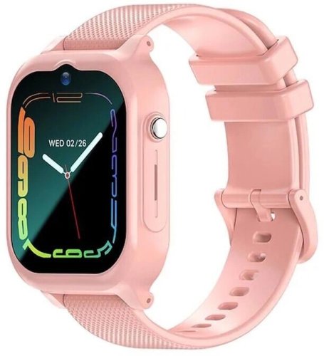 Smartwatch iWear Smartwatch Z01 Pro 4G LTE Sim / GPS LBS WIFI Track IPX7 Kids Watch & Phone Call HD Camera Pink