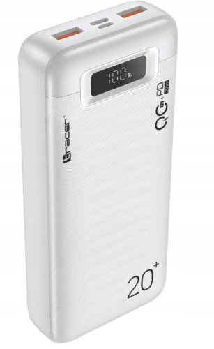 Powerbank Tracer Power bank VoltX 20000mAh PD OC3.0 22.5W WH