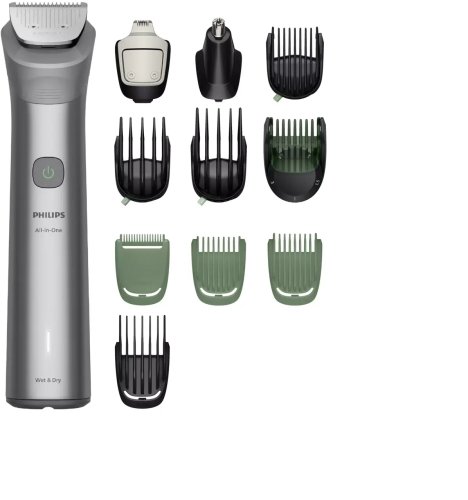 Trymer Philips Series 5000 MG5952/30 12w1 jasnoszary