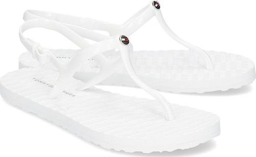 Tommy Hilfiger Tommy Hilfiger Flat Strappy Beach - Sandały Damskie - FW0FW03923 100 38
